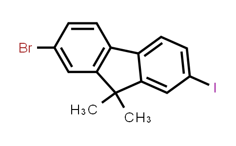 2-Bromo-7-iodo-9,9-dimethyl-9H-fluorene