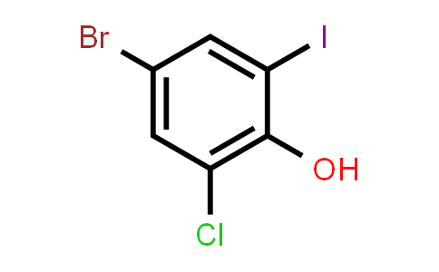 4-Bromo-2-chloro-6-iodophenol