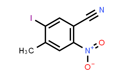 5-Iodo-4-methyl-2-nitrobenzonitrile