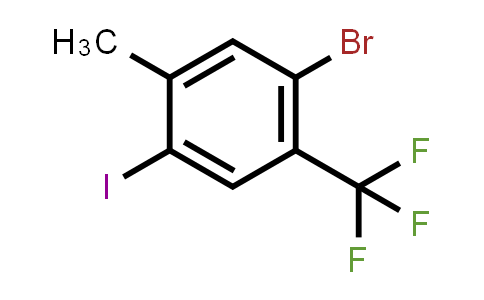 1-Bromo-4-iodo-5-methyl-2-(trifluoromethyl)benzene