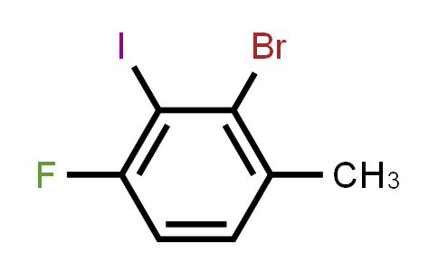 2-Bromo-4-fluoro-3-iodo-1-methylbenzene