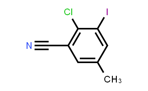 2-Bromo-5-iodo-3-methylbenzonitrile