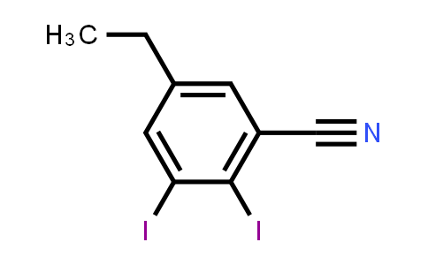 2-(Bromomethyl)-5-iodo-3-methylbenzonitrile