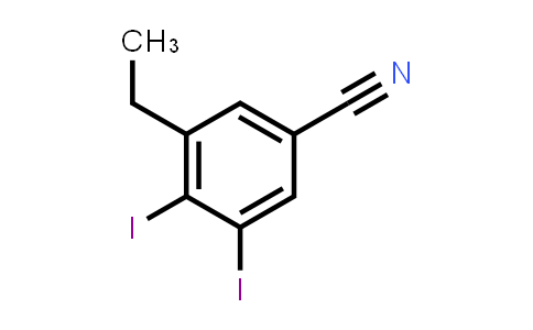 3-Ethyl-5-iodo-2-methylbenzonitrile