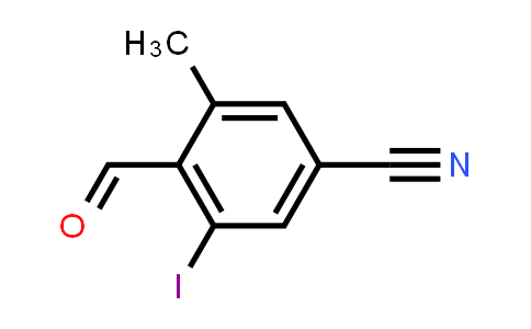 5-(Chloromethyl)-3-iodo-2-methylbenzonitrile