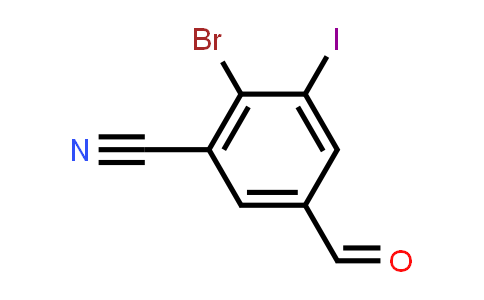 3-Formyl-5-iodo-2-methylbenzonitrile