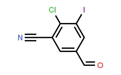 3-Formyl-5-iodo-4-methylbenzonitrile