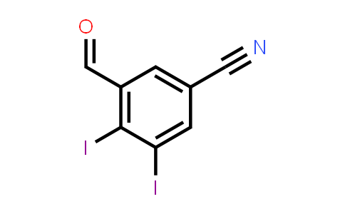 5-Formyl-2,3-diiodobenzonitrile