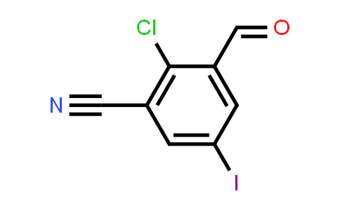 3-Formyl-4,5-diiodobenzonitrile