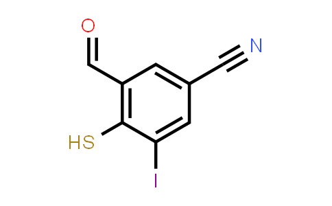 3-Formyl-2,5-diiodobenzonitrile