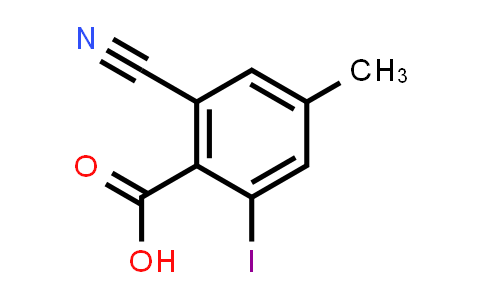 3-Iodo-5-methyl-4-nitrobenzonitrile