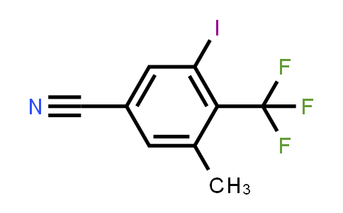 5-Iodo-3-methyl-2-nitrobenzonitrile