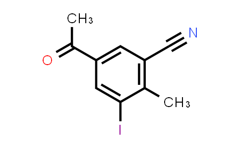 5-Iodo-2-methyl-3-(trifluoromethyl)benzonitrile