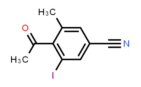 3-Cyano-4-fluoro-5-iodobenzoic acid