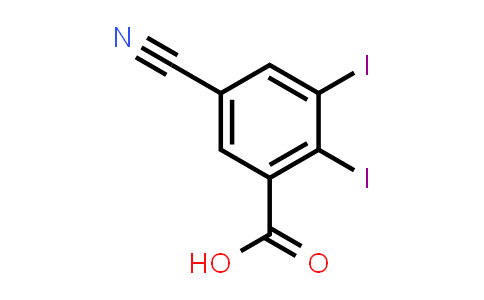 3-Cyano-4-hydroxy-5-iodobenzoic acid