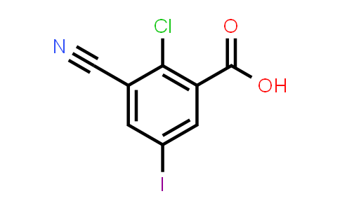 5-Cyano-2,3-diiodobenzoic acid