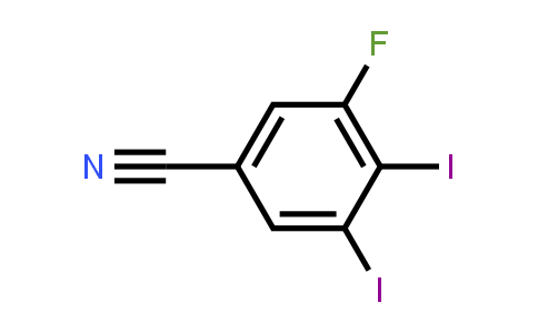 2-Fluoro-4,6-diiodobenzonitrile