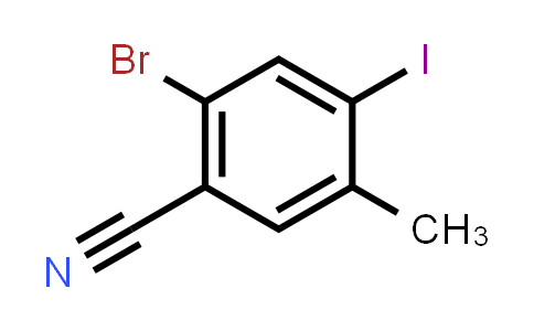 2-Bromo-6-chloro-4-iodobenzonitrile