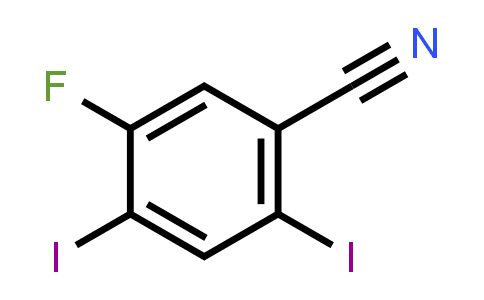 3-Bromo-2-fluoro-4-iodobenzonitrile