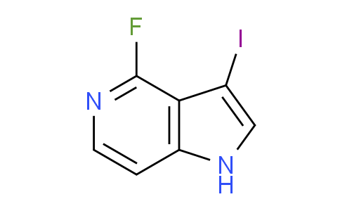 4-fluoro-3-iodo-1H-pyrrolo[3,2-c]pyridine