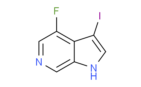 4-fluoro-3-iodo-1H-pyrrolo[2,3-c]pyridine