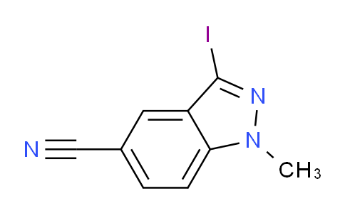 3-iodo-1-methyl-indazole-5-carbonitrile