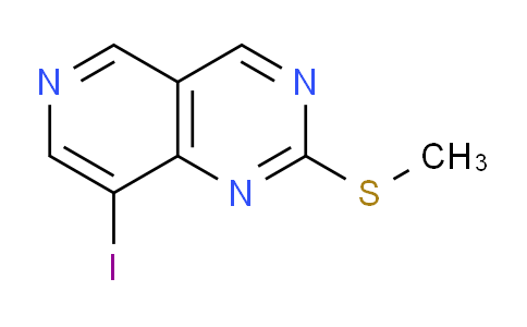 8-iodo-2-methylsulfanyl-pyrido[4,3-d]pyrimidine