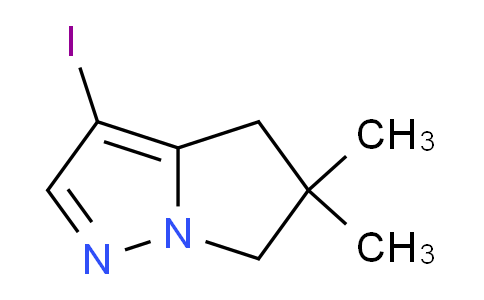 3-iodo-5,5-dimethyl-4,6-dihydropyrrolo[1,2-b]pyrazole