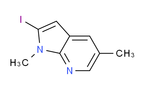 2-iodo-1,5-dimethyl-1H-pyrrolo[2,3-b]pyridine