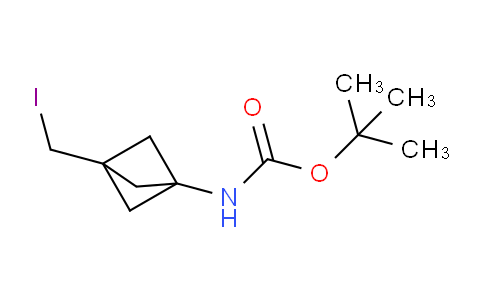 tert-butyl N-[3-(iodomethyl)-1-bicyclo[1.1.1]pentanyl]carbamate