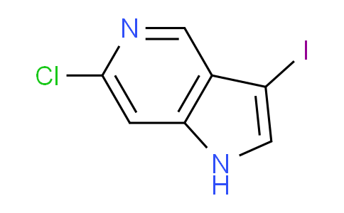 6-chloro-3-iodo-1H-pyrrolo[3,2-c]pyridine