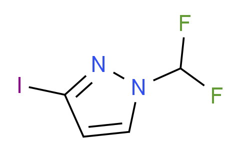 1-(difluoromethyl)-3-iodo-pyrazole