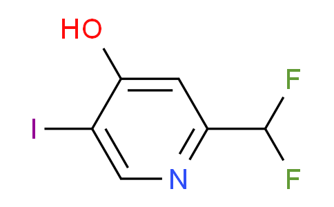 2-(difluoromethyl)-5-iodopyridin-4-ol