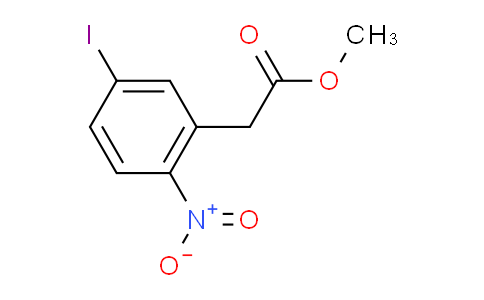 methyl 2-(5-iodo-2-nitrophenyl)acetate