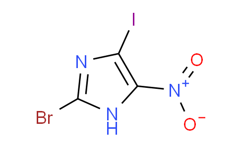 2-Bromo-5-iodo-4-nitro-1H-imidazole