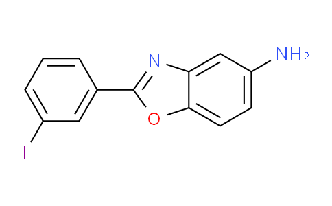 2-(3-碘苯基)苯并[d]噁唑-5-胺