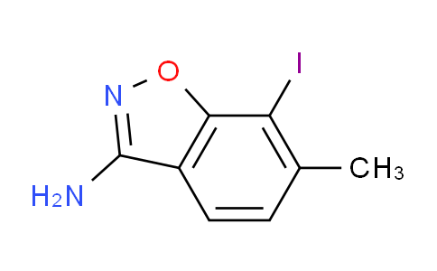 7-碘-6-甲基苯并[d]异噁唑-3-胺