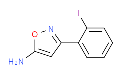 3-(2-Iodophenyl)isoxazol-5-amine