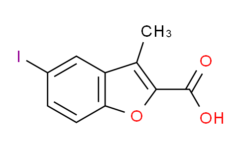 5-Iodo-3-methyl-1-benzofuran-2-carboxylic acid