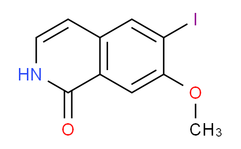 6-Iodo-7-methoxy-1(2H)-isoquinolinone