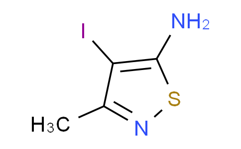 4-碘-3-甲基-1,2-噻唑-5-胺