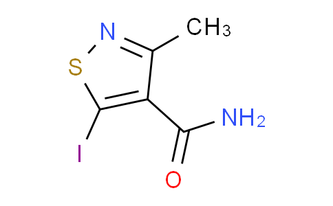 5-iodo-3-methylisothiazole-4-carboxamide