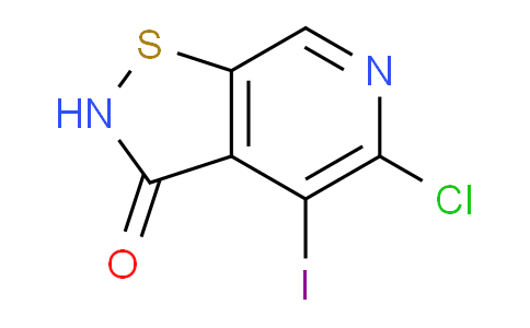 5-Chloro-4-iodoisothiazolo[5,4-c]pyridin-3(2H)-one