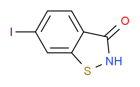 6-Iodobenzo[d]isothiazol-3(2H)-one