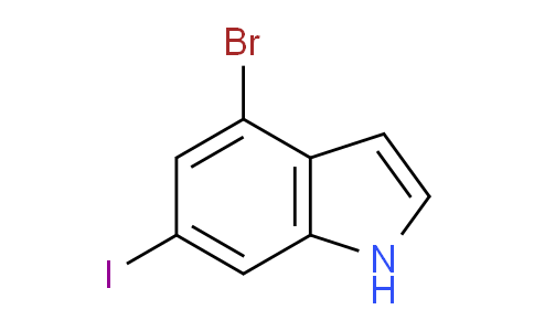 4-溴-6-碘-1H-吲哚