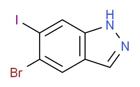 5-Bromo-6-iodo-1H-indazole