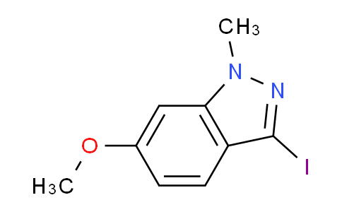 3-Iodo-6-methoxy-1-methyl-1H-indazole