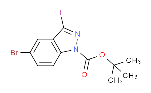 tert-Butyl 5-bromo-3-iodo-1H-indazole-1-carboxylate