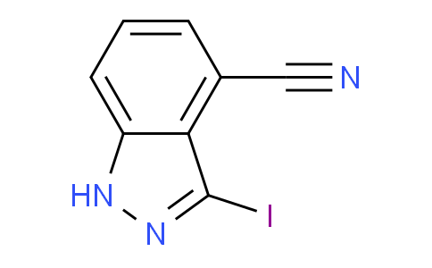 3-Iodo-1H-indazole-4-carbonitrile