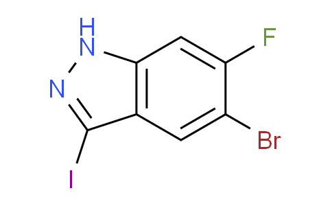 5-Bromo-6-fluoro-3-iodo-1H-indazole